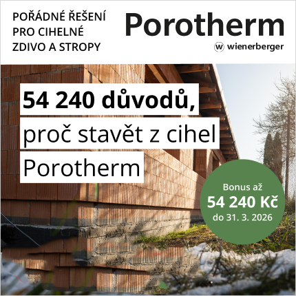 Pořádné řešení proč stavět Porotherm